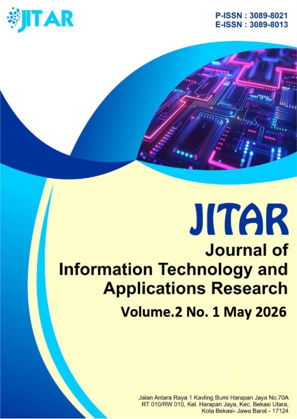 					View Vol. 2 No. 1 (2026): May : JITAR : Journal of Information Technology and Applications Research
				